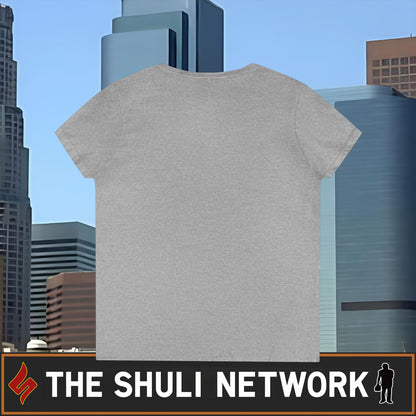 Varney Army Ladies' V-Neck T-Shirt — The Shuli Network Support Tee