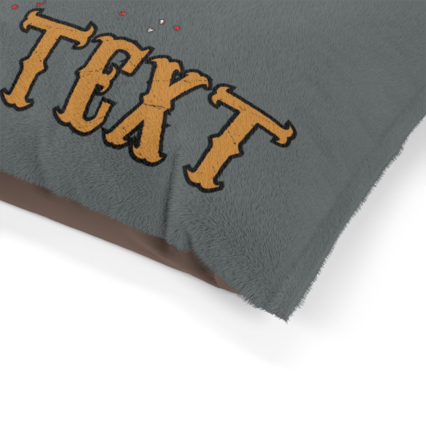 Ruff Rider "Custom Text" Pet Bed