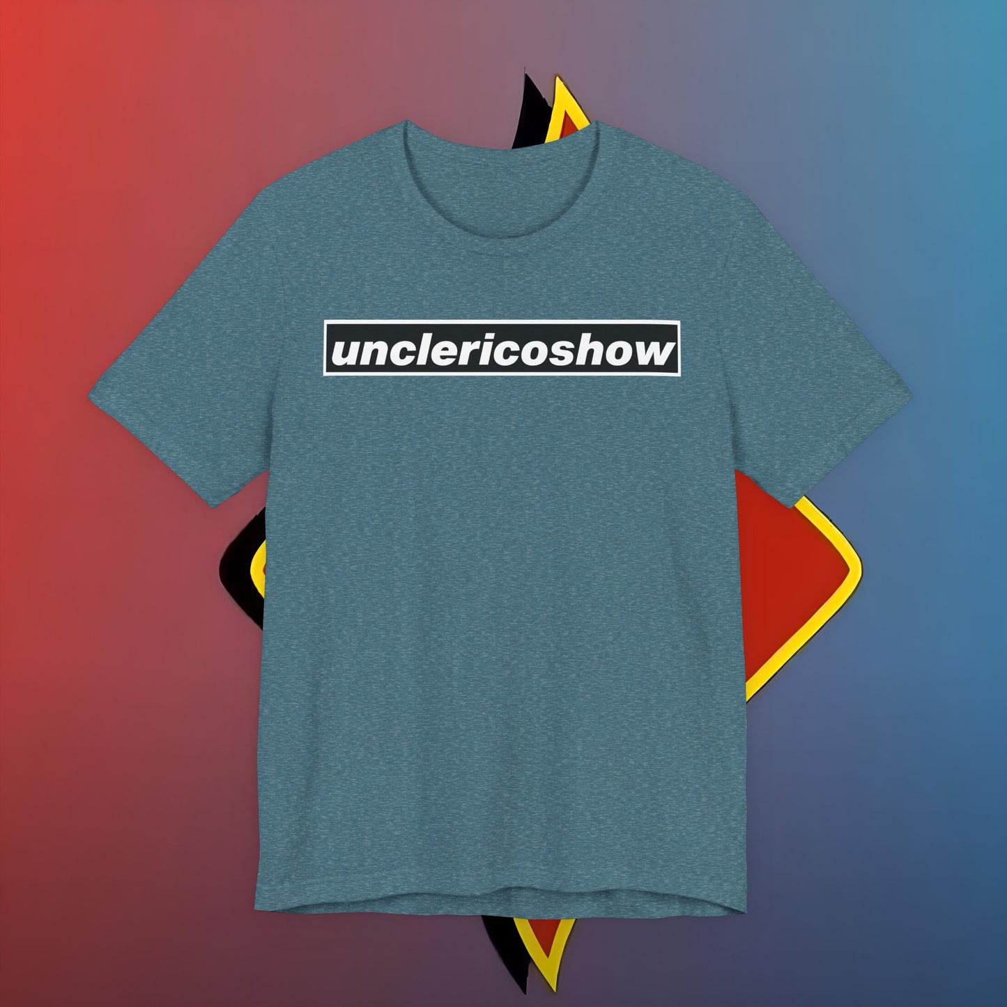 The Uncle Rico Show Tee – Broadcasting Buffoonery Since Whenever