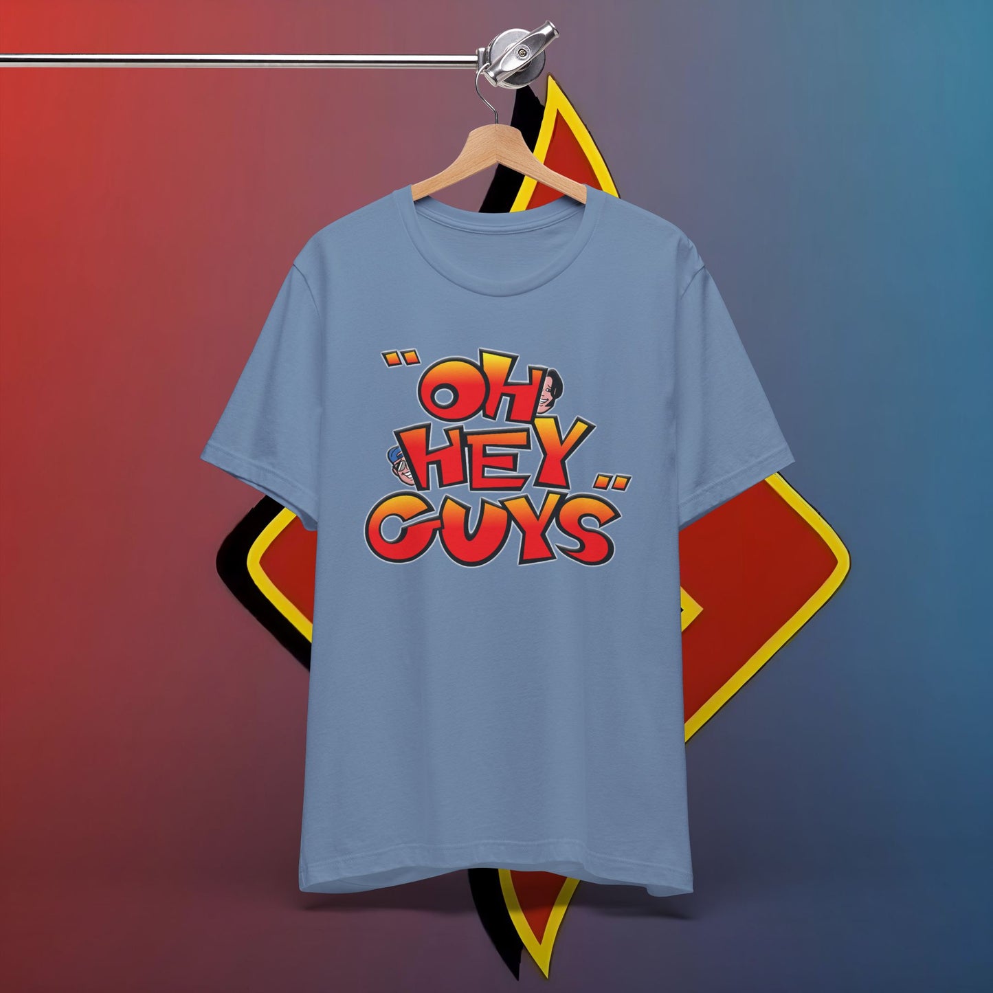 "Oh Hey Guys, New Jersey Comedy Edition #skoal" Unisex Jersey Short Sleeve Tee