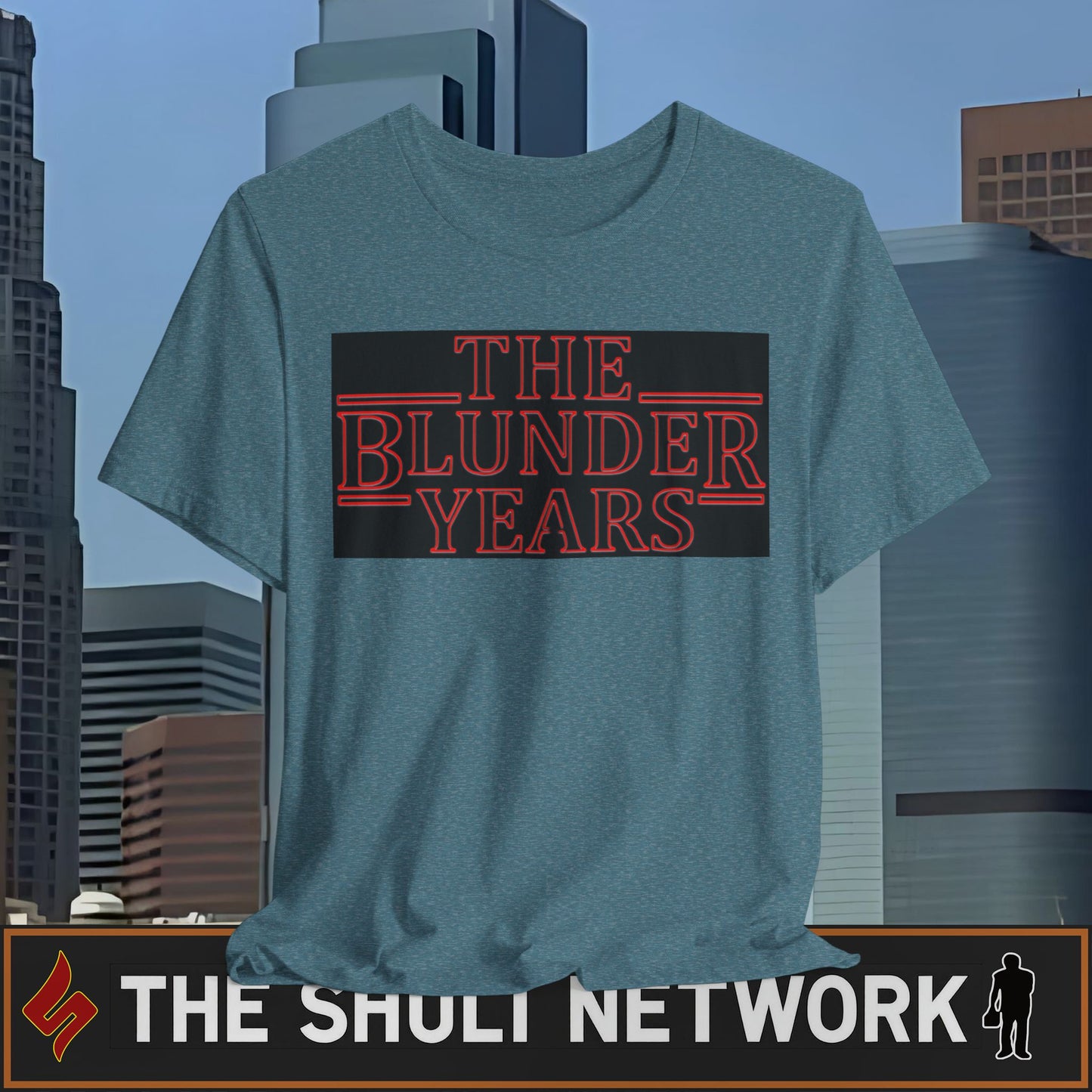 The Blunder Years Tee — Retro Sci‑Fi Inspired Graphic T-Shirt