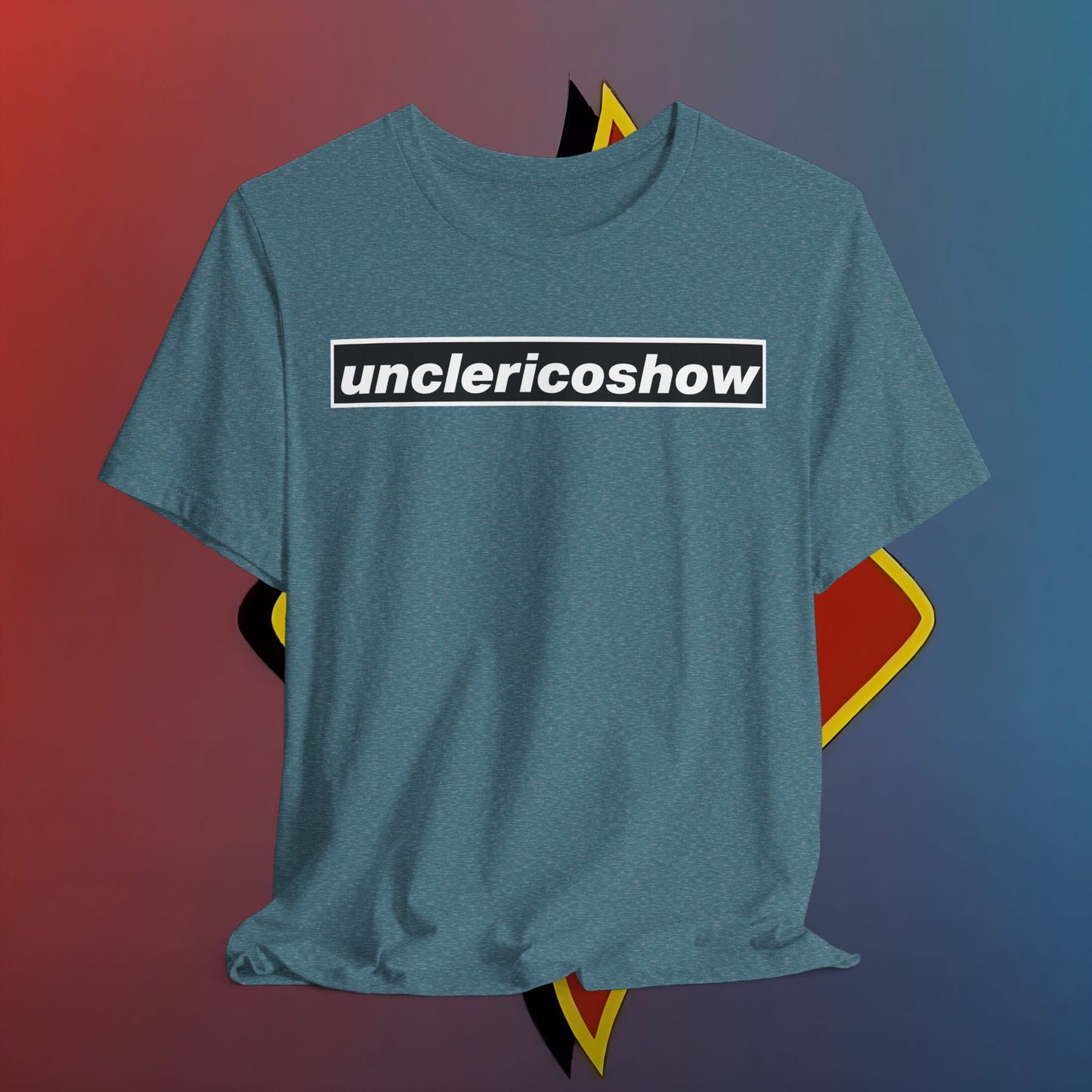 The Uncle Rico Show Tee – Broadcasting Buffoonery Since Whenever