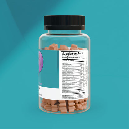 DirkX Hair Vitamin Gummies: Nourish, Strengthen, Shine! Hair Vitamin Gummies (60 Gummies)