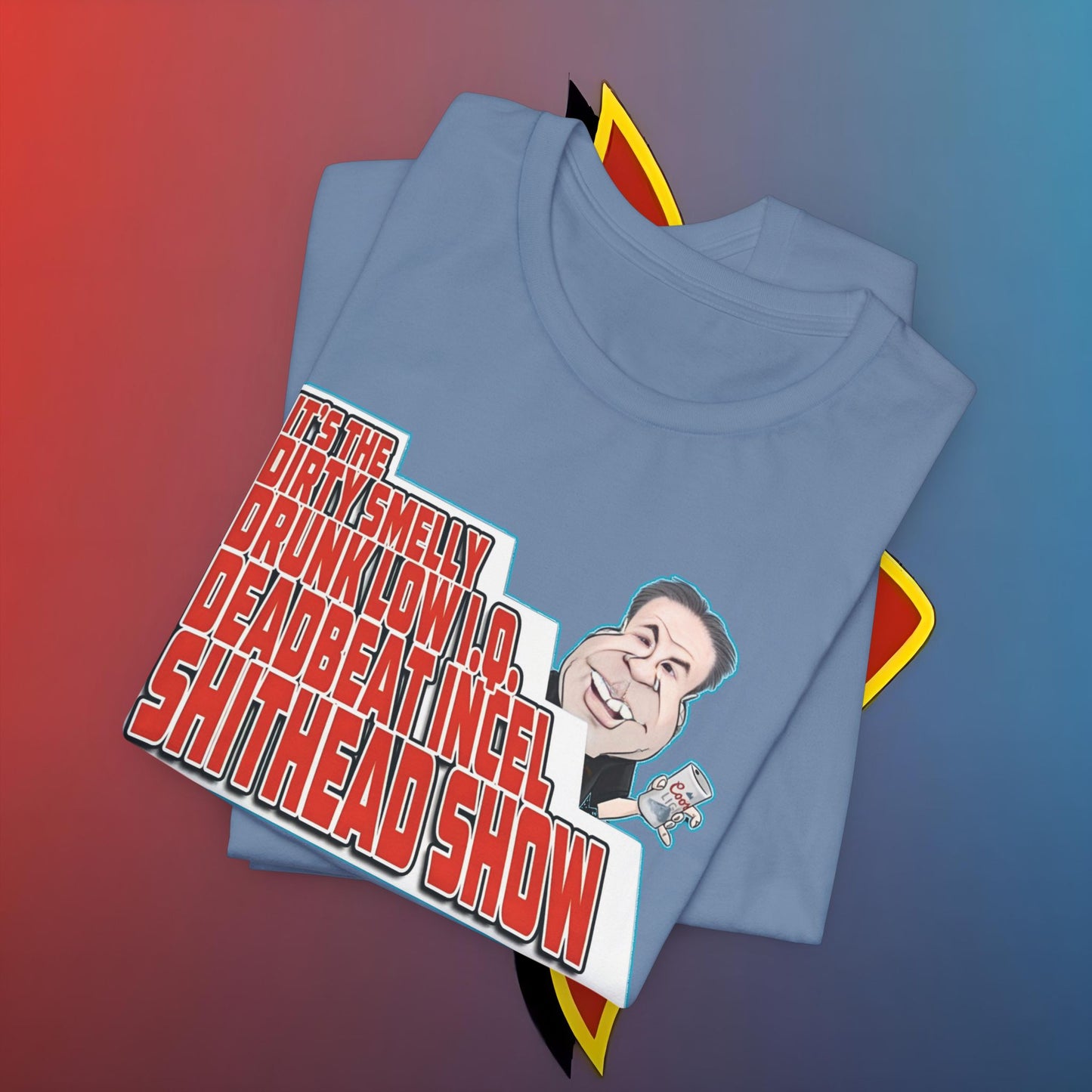 The Drunk Low IQ Deadbeat Incel Show – The Shuli Network Special Edition #skoal" Unisex Jersey Short Sleeve Tee