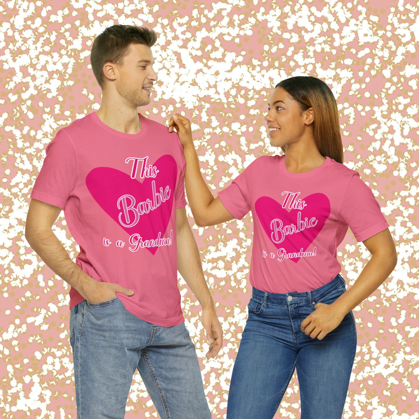 This Barbie is a Grandma Unisex Jersey Short Sleeve Tee