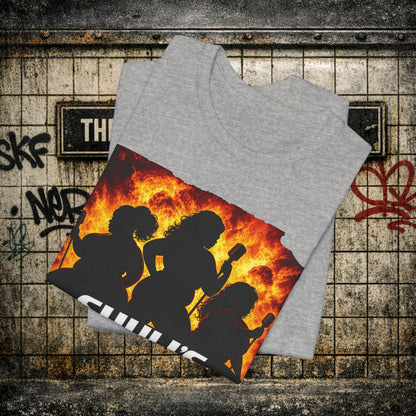 Shuli’s Angels: Operation Laugh & Disorder Graphic Tee — Retro Silhouette Vibe Shirt