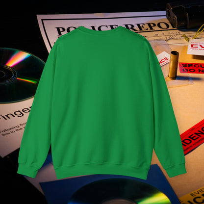 Cute Beagle Dressed up like a Detective, I'm a Basically a Detective True Crime Unisex Heavy Blend™ Crewneck Sweatshirt