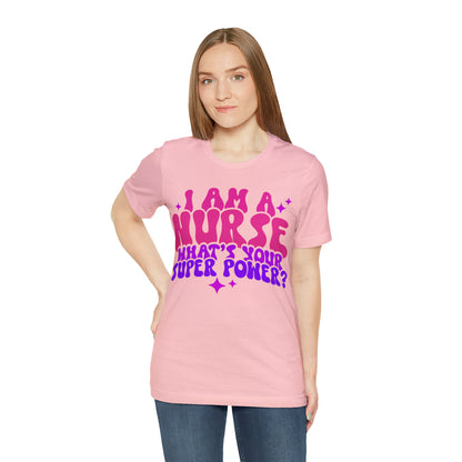 Comfy and Stylish Bella+Canva 3001 Nurse T-Shirt: Perfect Gift for Professionals & Nursing Students, Soft Fabric, Various Sizes Available