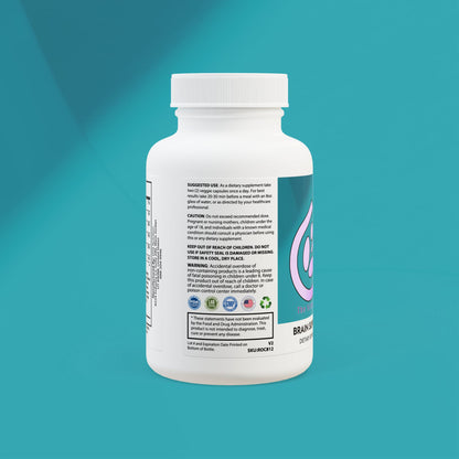 DirkX Brain Support Complex: Unlock Your Mental Edge, Elevate Your Focus! (60 Capsules)