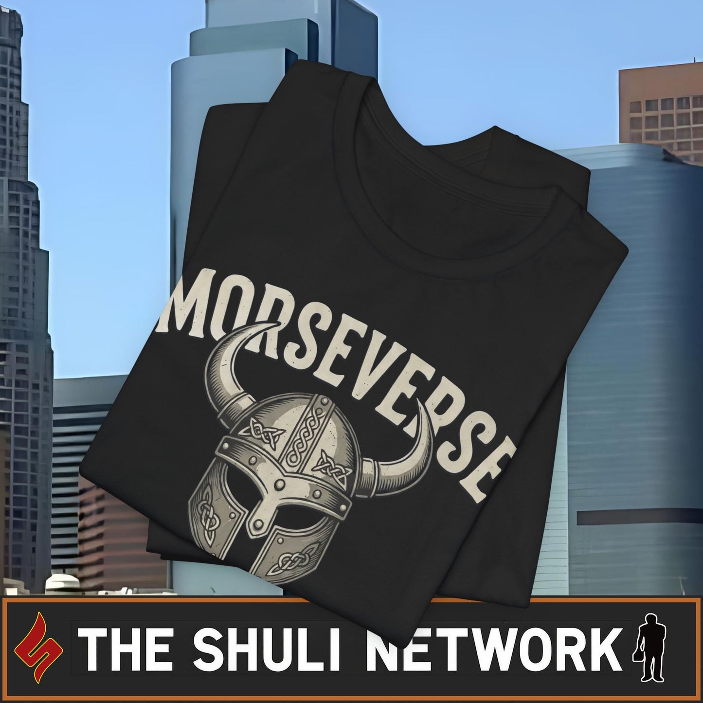 Morseverse Viking Helmet T‑Shirt