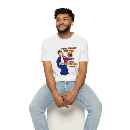 Wimpy "Gladly Pay You Tuesday" Men's Raglan T-Shirt