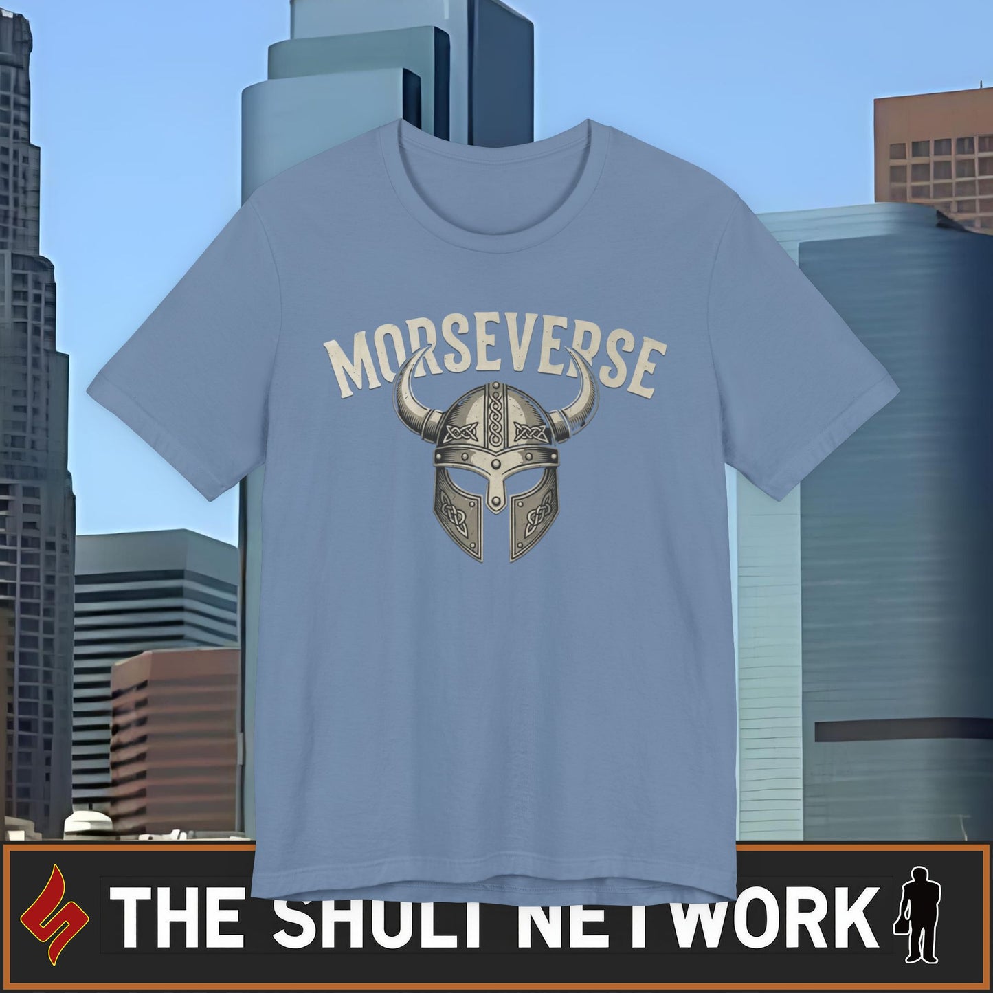 Morseverse Viking Helmet T‑Shirt