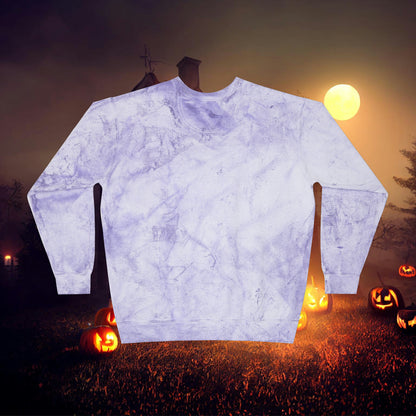Howdy Boo Western Halloween Retro Unisex Color Blast Crewneck Sweatshirt Gift for her
