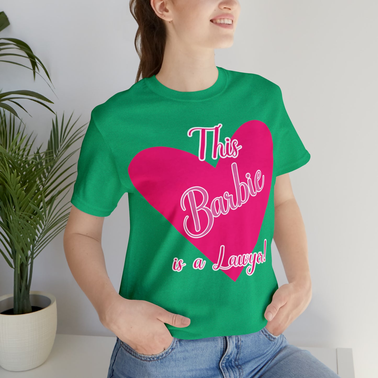 This Barbie is a Lawyer Unisex Jersey Short Sleeve Tee Gifts for Her