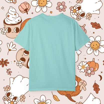 Too Cute to Spook Retro Groovy Halloween Unisex Garment-Dyed T-shirt Gifts for Him Gifts for Her