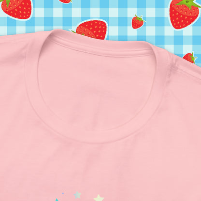 Vintage Pink Pinup Girl "Too Glam To Give a D*mn" on a Bella+Canva 3001 Unisex Jersey T-Shirt - A Must-Have Gift for her