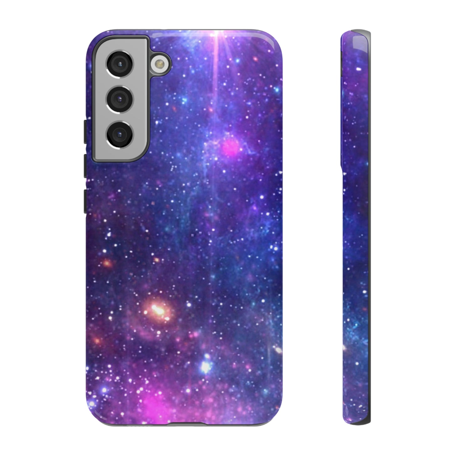 Purple Beyond the Stars Outer Space Out of this World Tough Cases (iPhone, Google, Samsung)