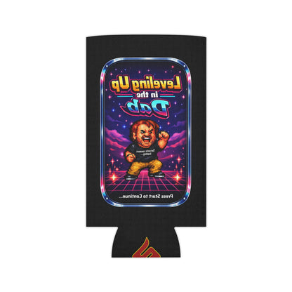 Leveling Up in the Dab Retro  Drink Koozie