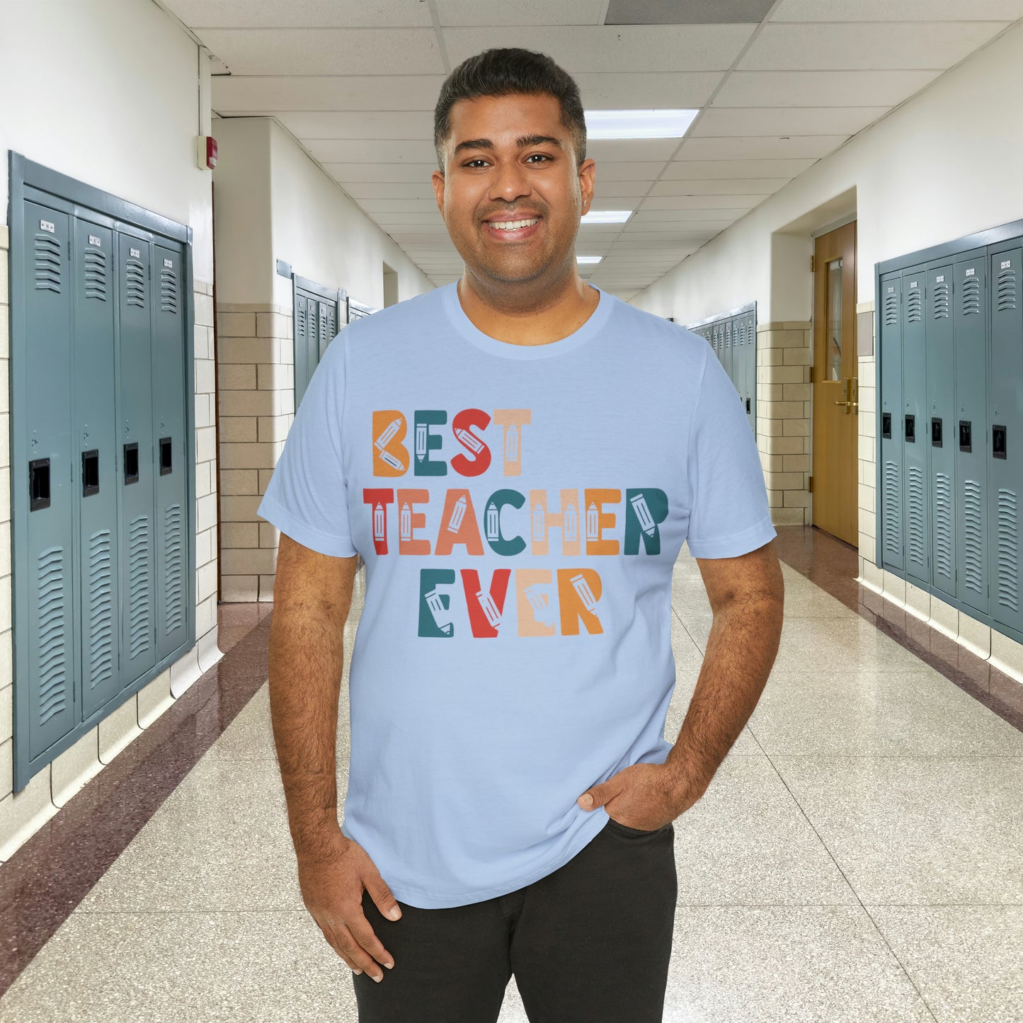 Best Teacher Ever Unisex Jersey Short Sleeve Tee