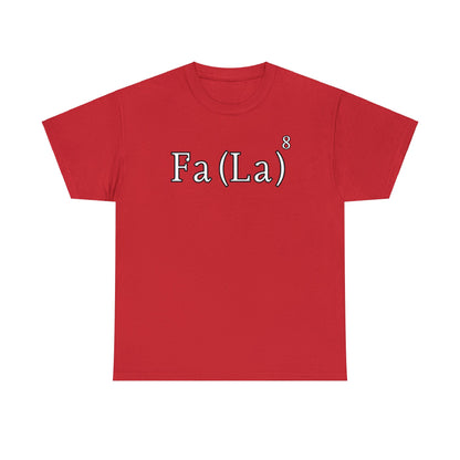 Scientific Cheer: Fa(La)8 Christmas Gildan 5000 Unisex T-Shirt