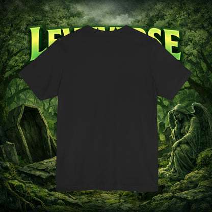 Levyverse Logo Tee — Green Fantasy Graphic T-Shirt