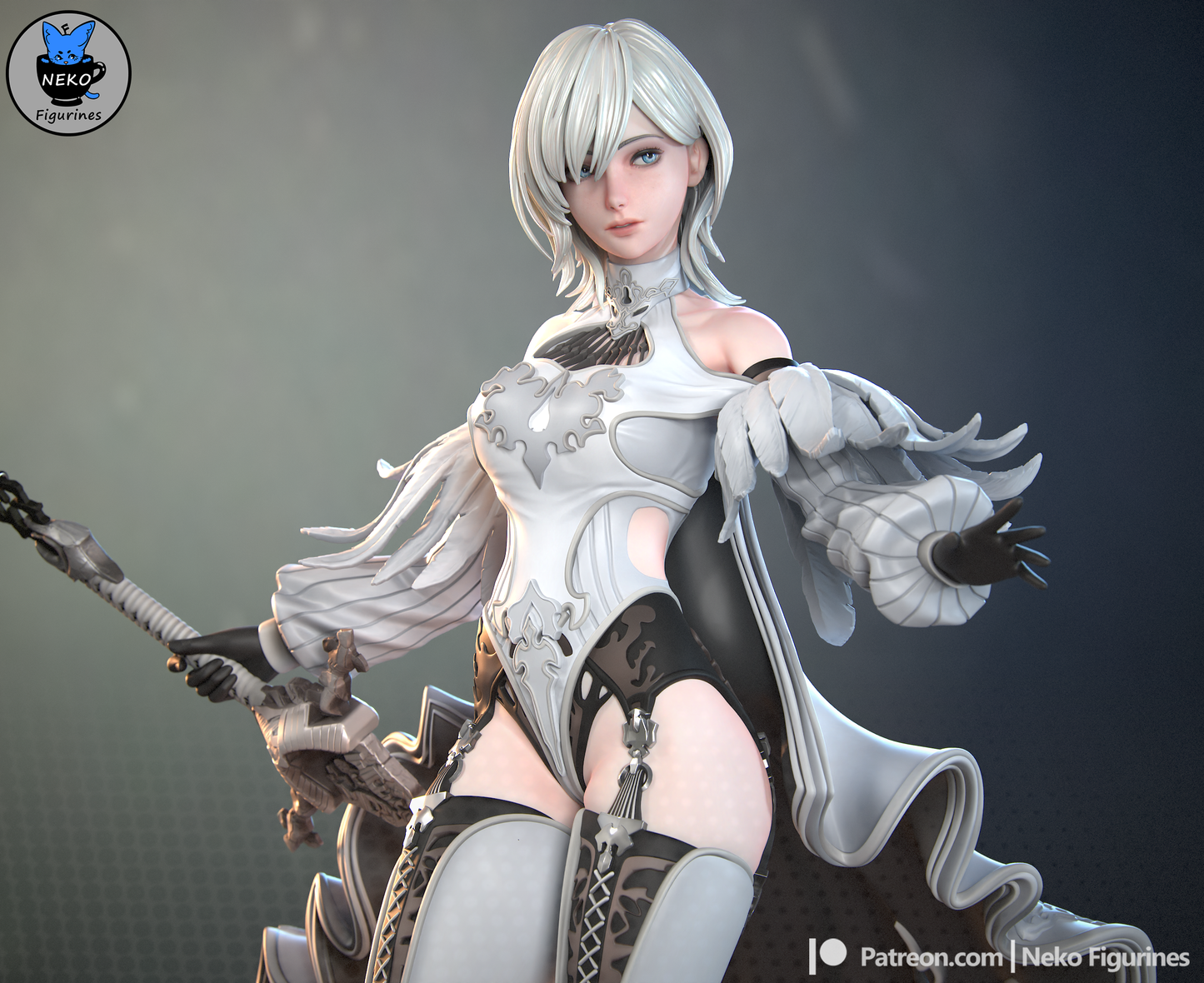 YoRHa No.10 Type H (10H) - Nier Automata - 1:7 Scale