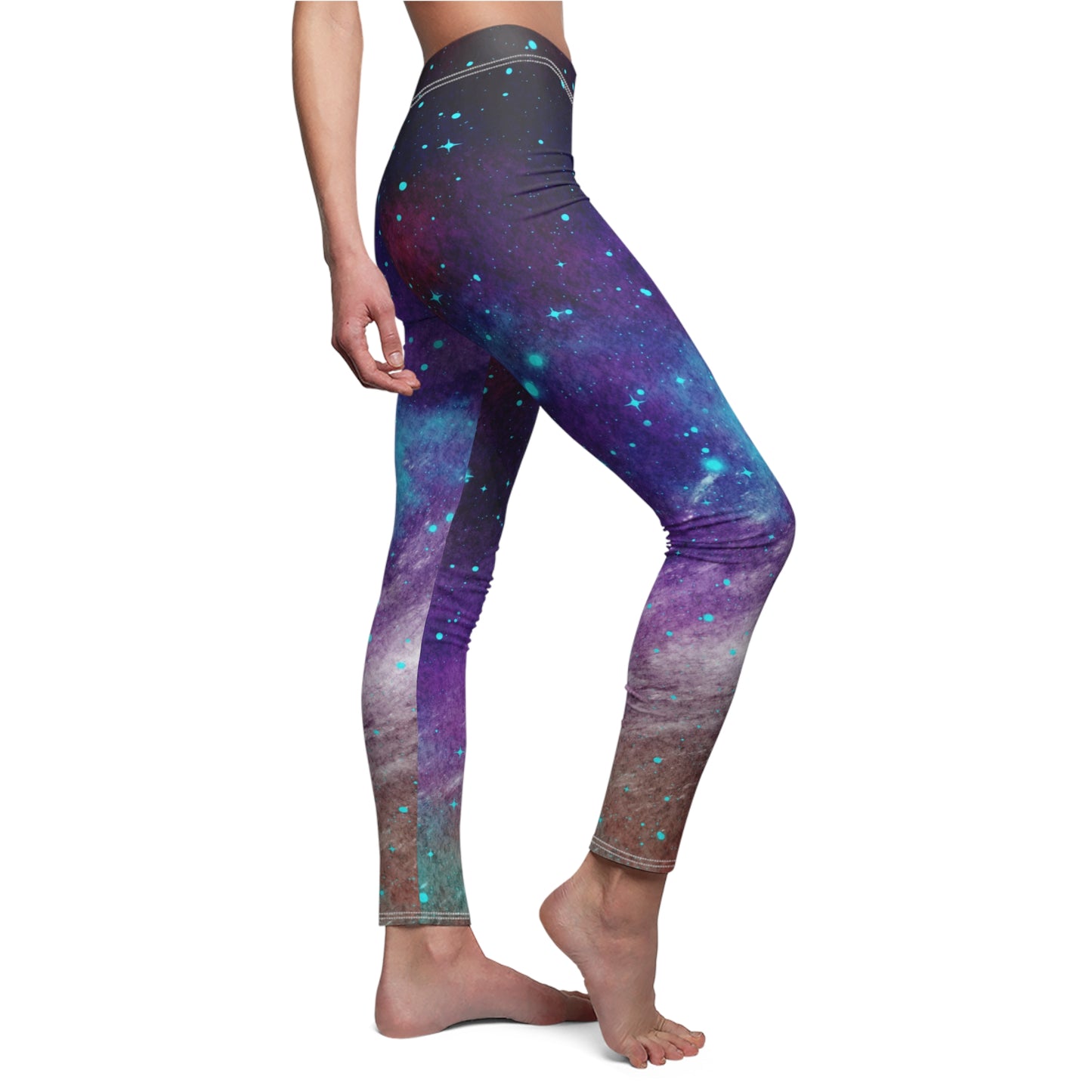 Outer Space Out of this World Women's Cut & Sew Casual Leggings (AOP)