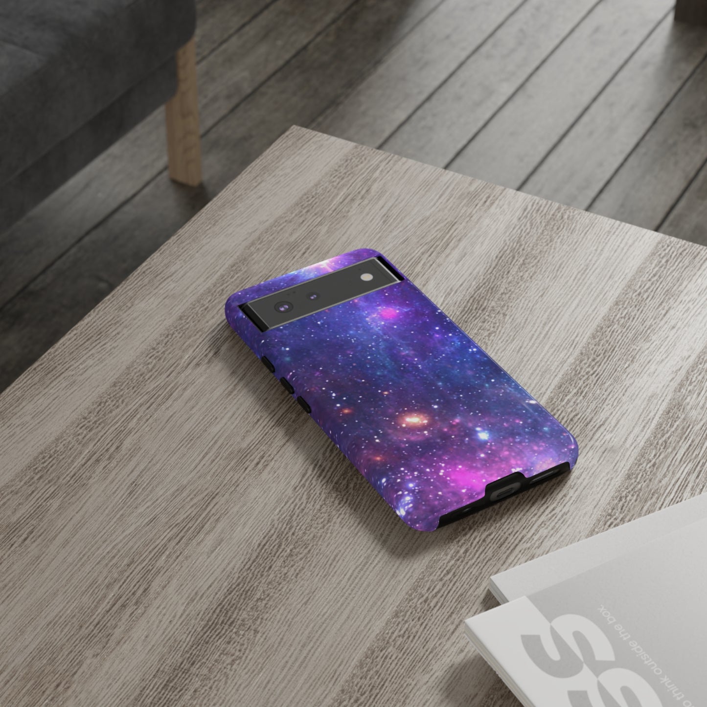 Purple Beyond the Stars Outer Space Out of this World Tough Cases (iPhone, Google, Samsung)