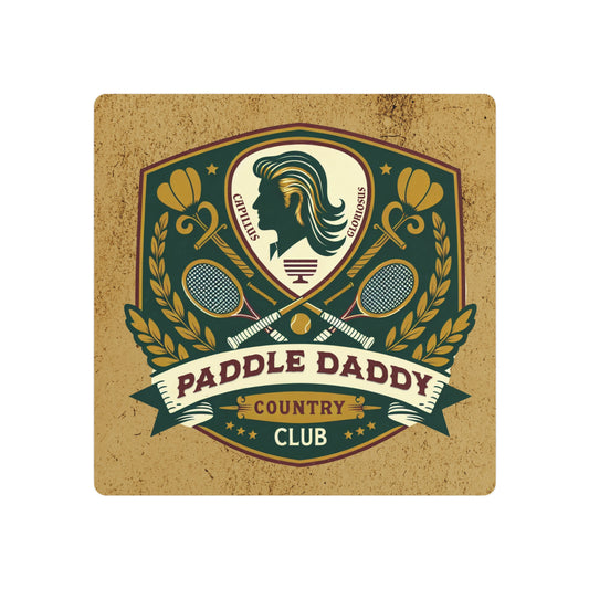 Paddle Daddy Country Club Metal Art Sign,For Walls That Deserve Membership, Wall Art, Man Cave Sign, Father's Day Decoration
