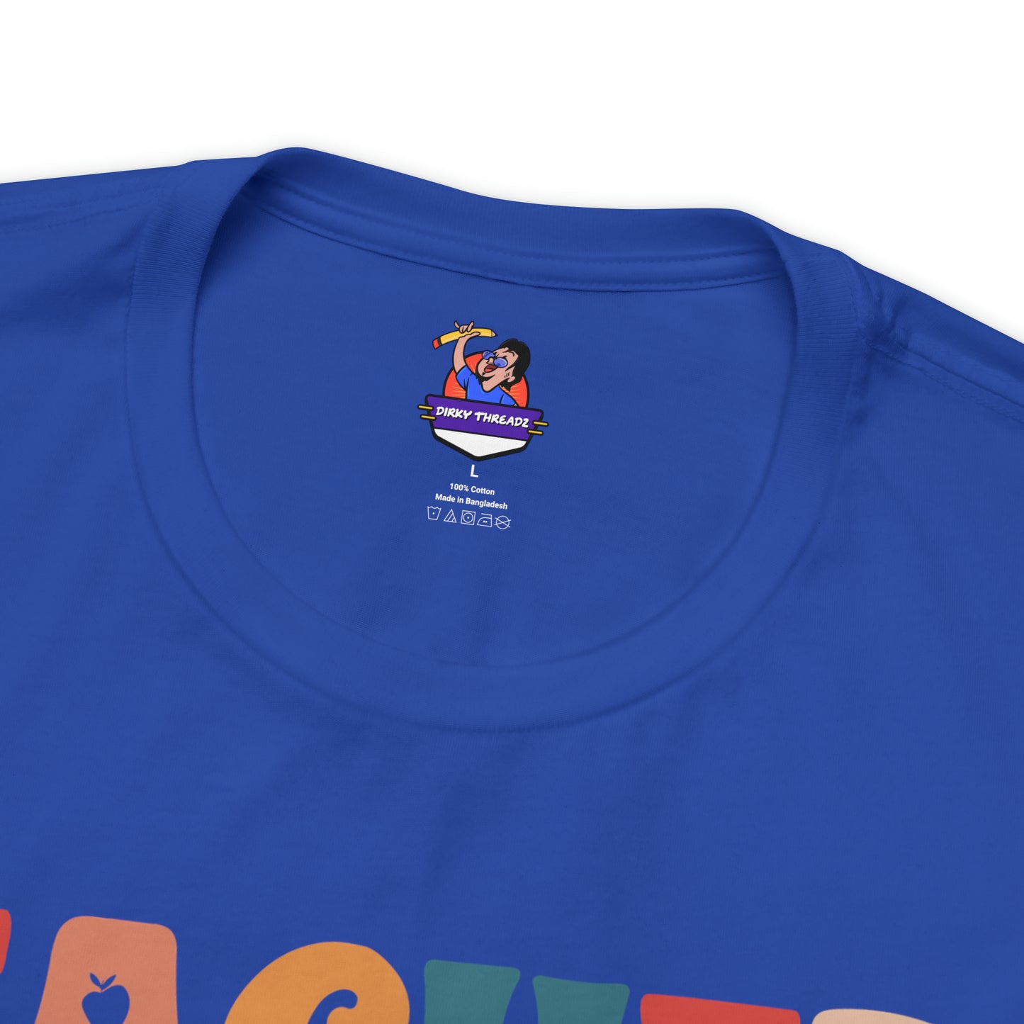 Colorful Teachers Change Lives Back to School Unisex Jersey Short Sleeve Tee Gifts for him, Gifts for Her