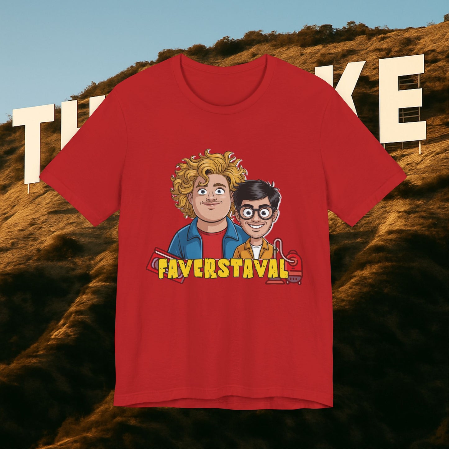 “FAVERSTAVAL Tee – The Shuli Network x Marshall Studios Forever Crossover Event”