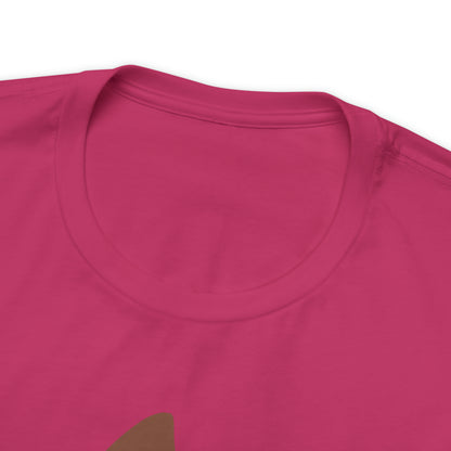 Embrace the Inevitable: 'Happens' Poop Emoji Unisex Jersey T-Shirt