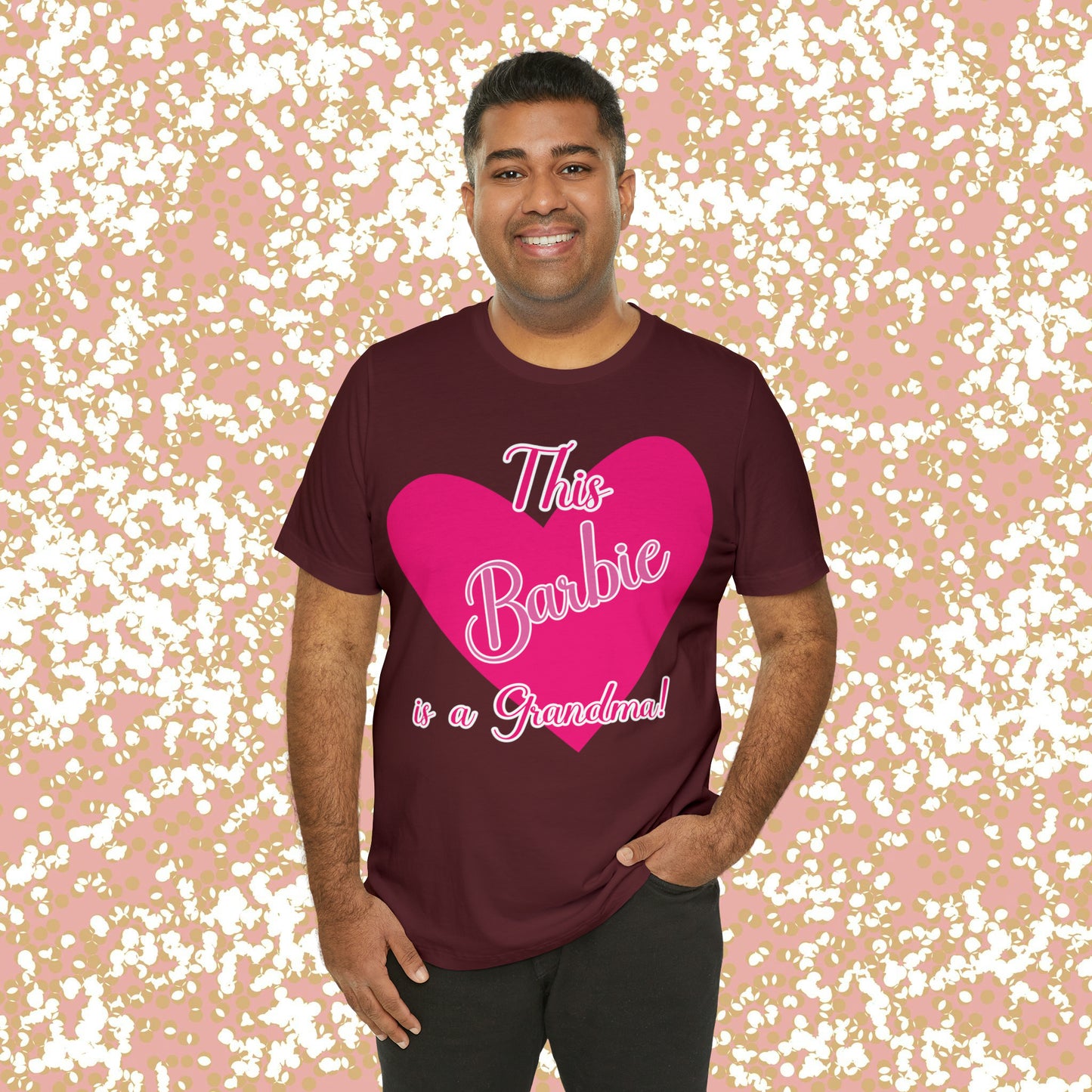 This Barbie is a Grandma Unisex Jersey Short Sleeve Tee