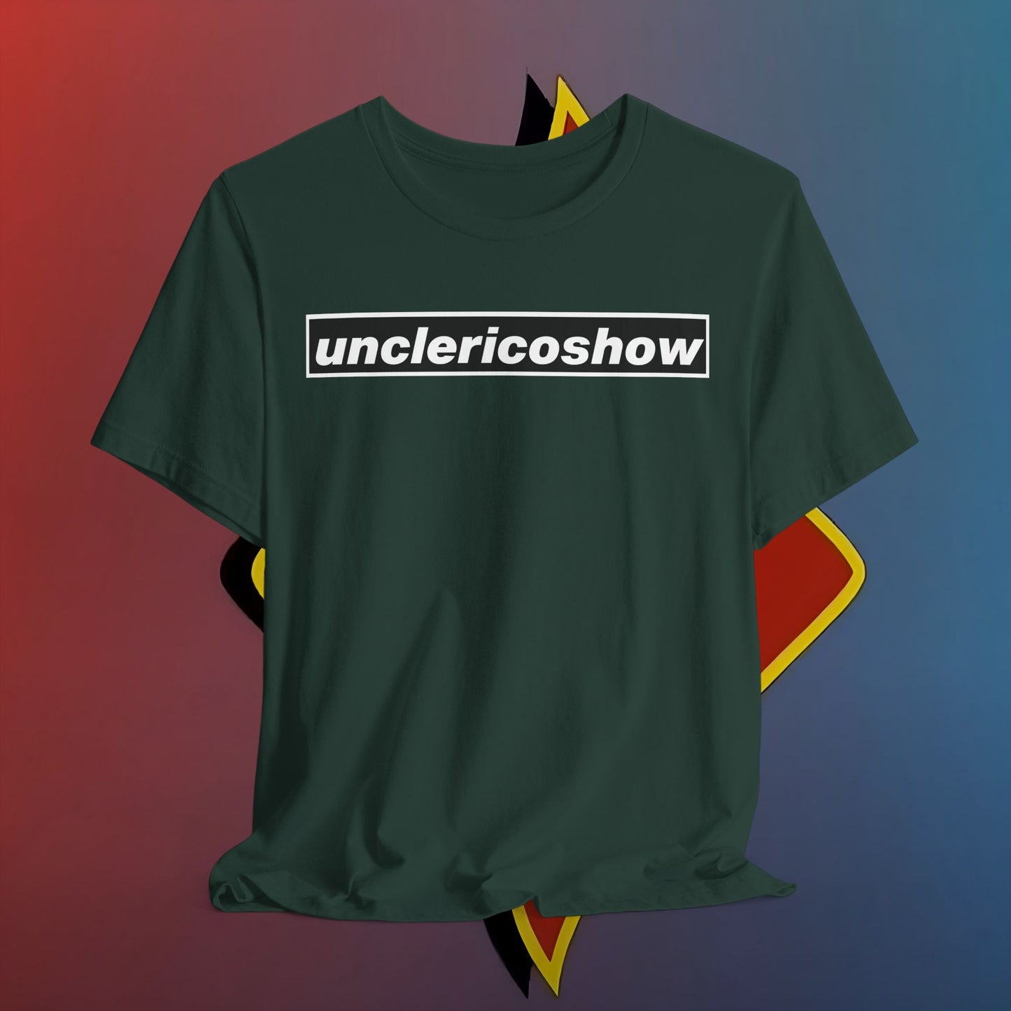 The Uncle Rico Show Tee – Broadcasting Buffoonery Since Whenever