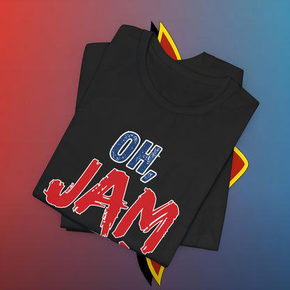 Oh, Jam It Behind the Scenes Edition #skoal" Unisex Jersey Short Sleeve Tee