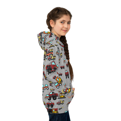 Little Builders Children's Hoodie (AOP)