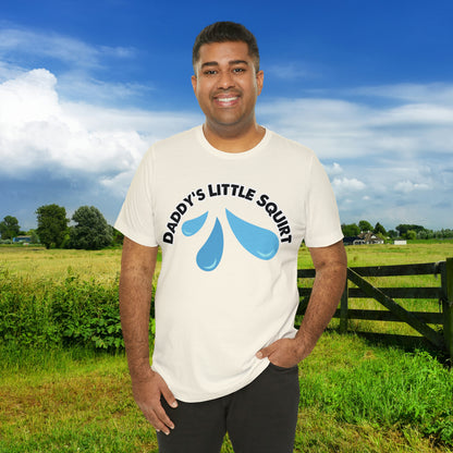 Daddy's Little Squirt Unisex Jersey Short Sleeve Tee