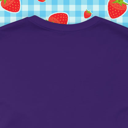 Retro Pin-Up T-Shirt - Quirky Pink Design for Bold Style