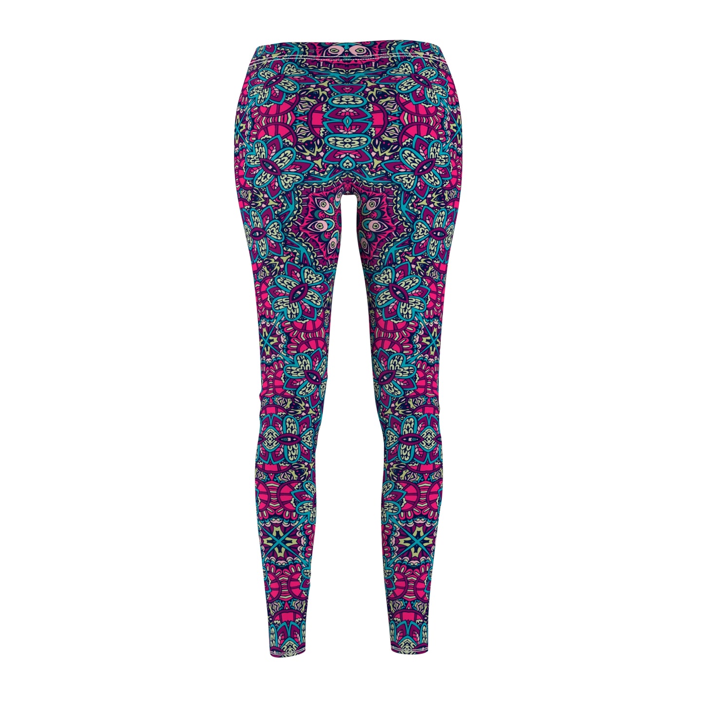 Women's Cut & Sew Casual Leggings (AOP)