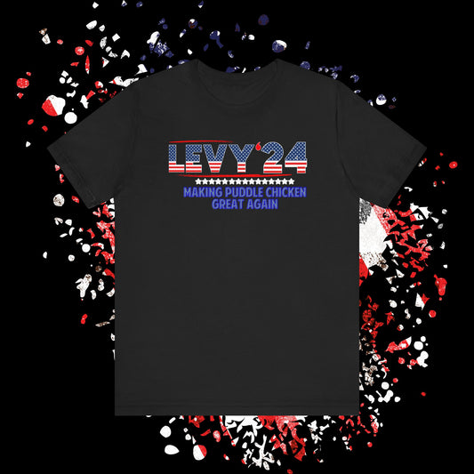 The Ultimate Campaign Tee: Bob Levy 2024! Unisex Jersey Short Sleeve Tee comedy in Multiple Sizes