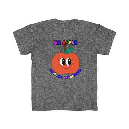 An Apple for my 1st day of School Kids Regular Fit Tee