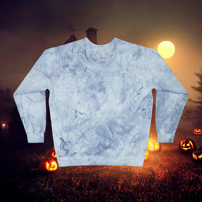 Howdy Boo Western Halloween Retro Unisex Color Blast Crewneck Sweatshirt Gift for her