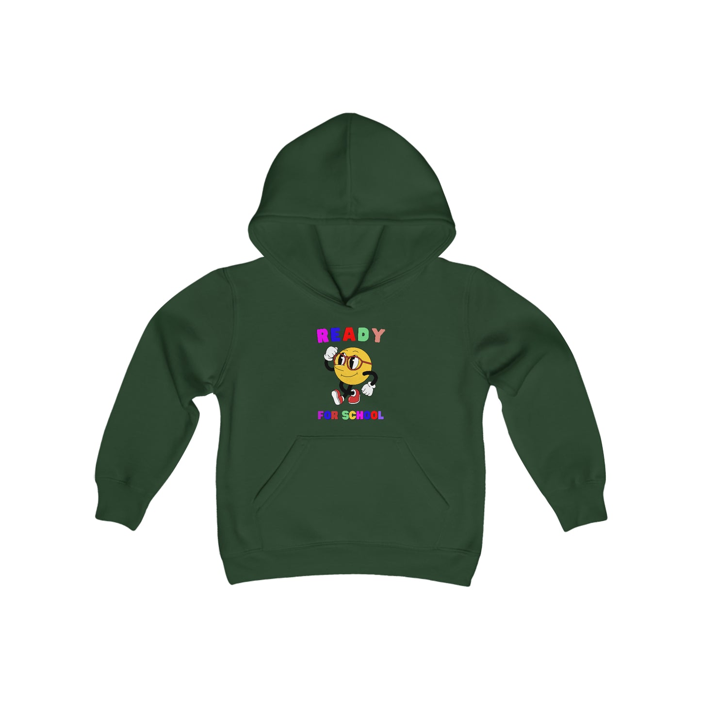 Ready For School Youth Heavy Blend Hooded Sweatshirt