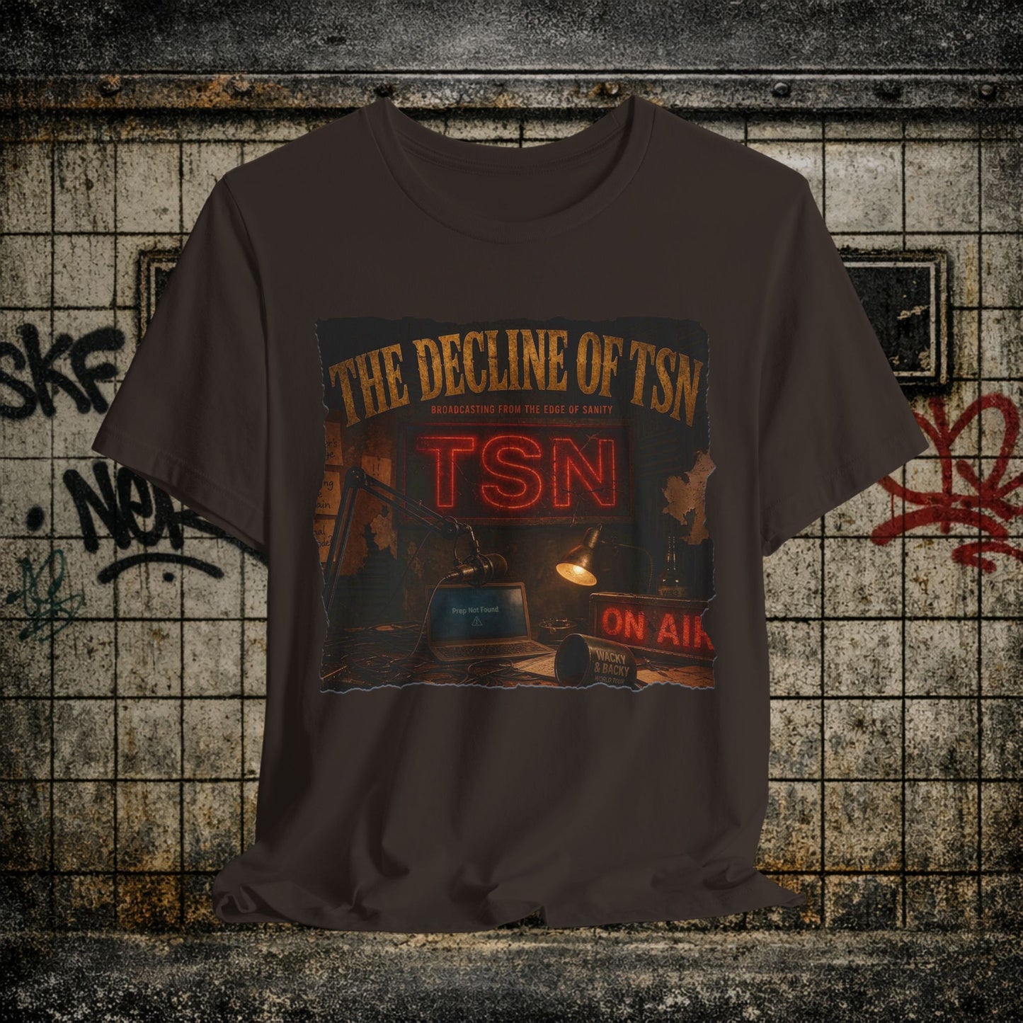 The Decline of TSN "On Air" Vintage Radio Tee