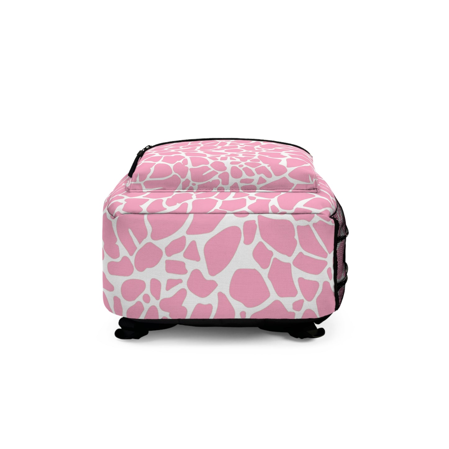 Pink Giraffe Print Back to School Backpack