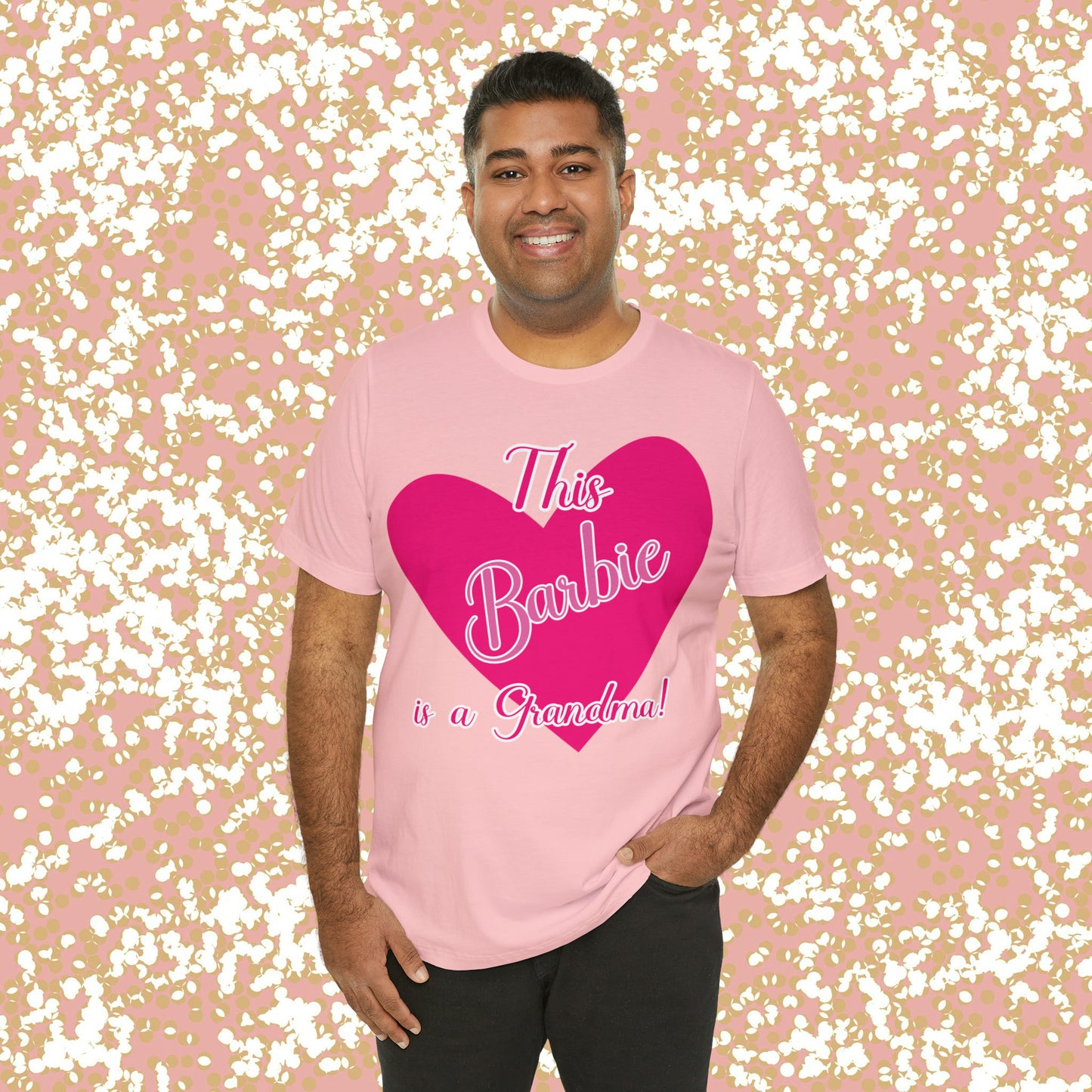 This Barbie is a Grandma Unisex Jersey Short Sleeve Tee