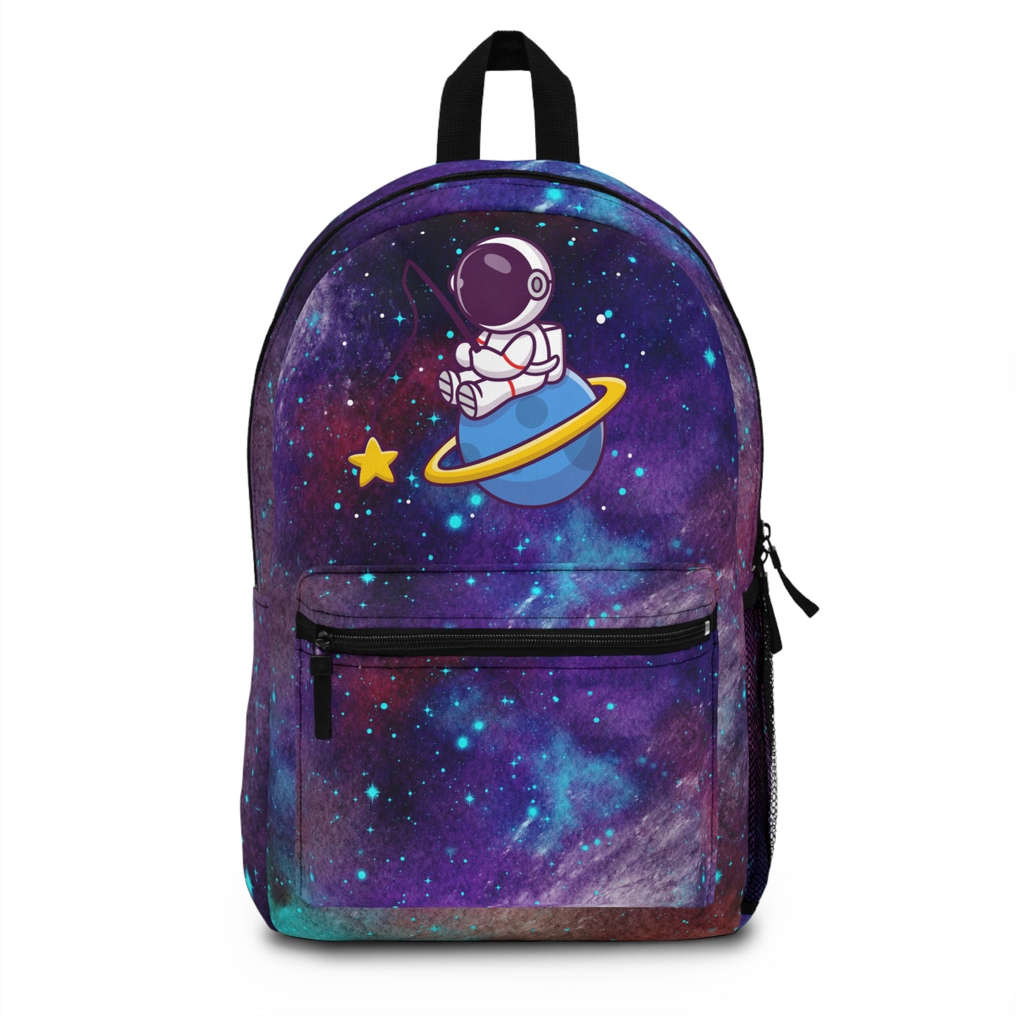 Astronaut fishing in OuterSpace Backpack