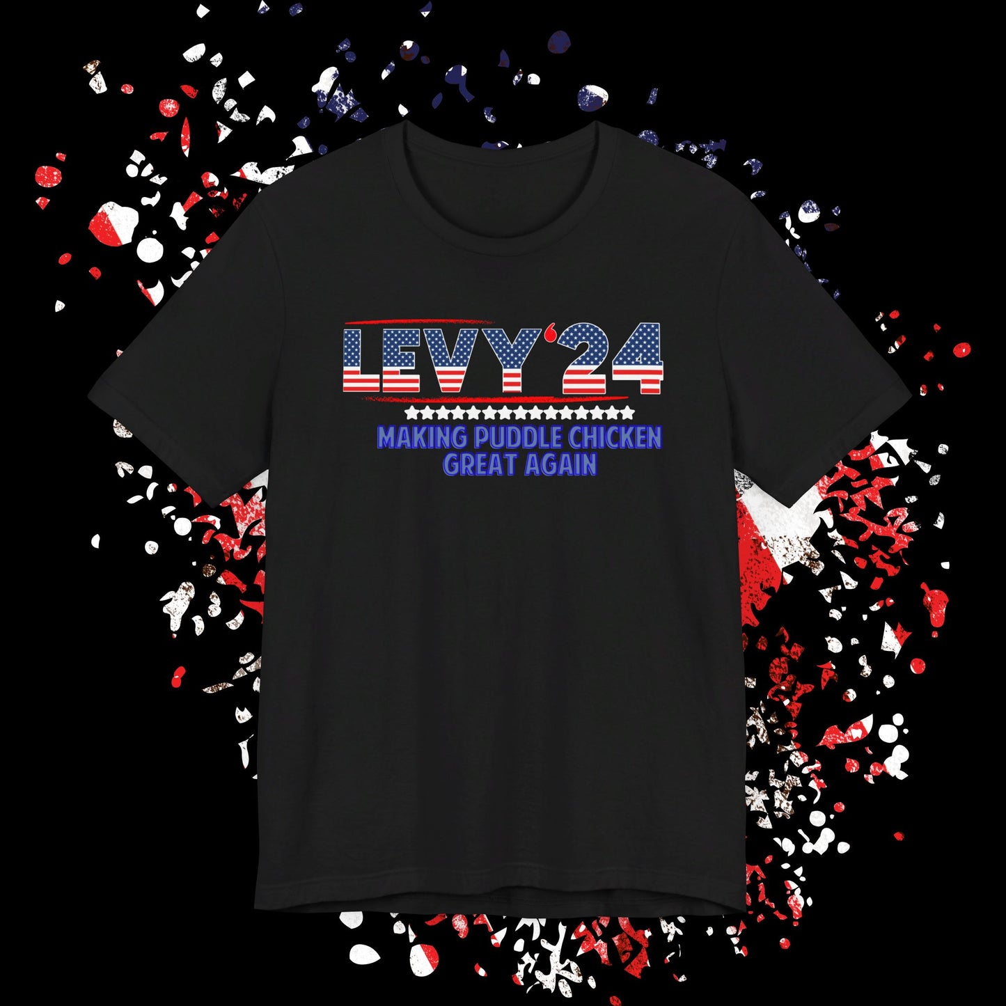 The Ultimate Campaign Tee: Bob Levy 2024! Unisex Jersey Short Sleeve Tee comedy in Multiple Sizes