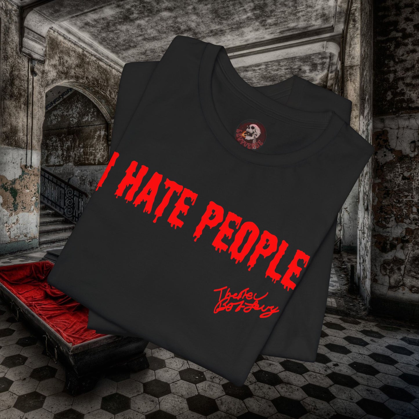 Levy’s I Hate People Unisex Jersey Short Sleeve Tee #levyverse Comedy In Multiple Sizes