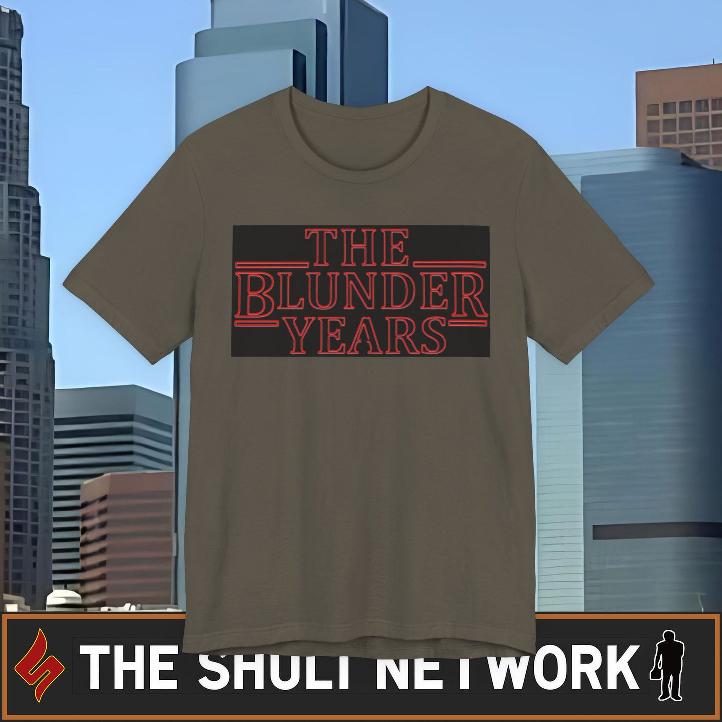 The Blunder Years Tee — Retro Sci‑Fi Inspired Graphic T-Shirt